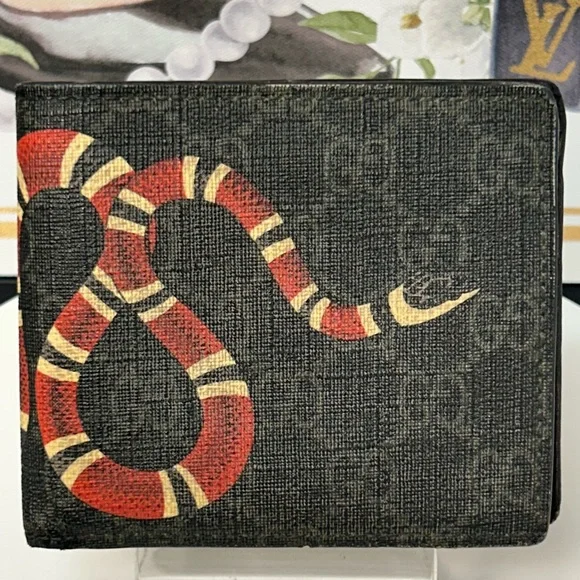 GUCCI GG King Snake Bifold Wallet 😍🔥 - Picture 5 of 17